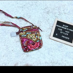 NWT Vera Bradley crossbody side mini purse